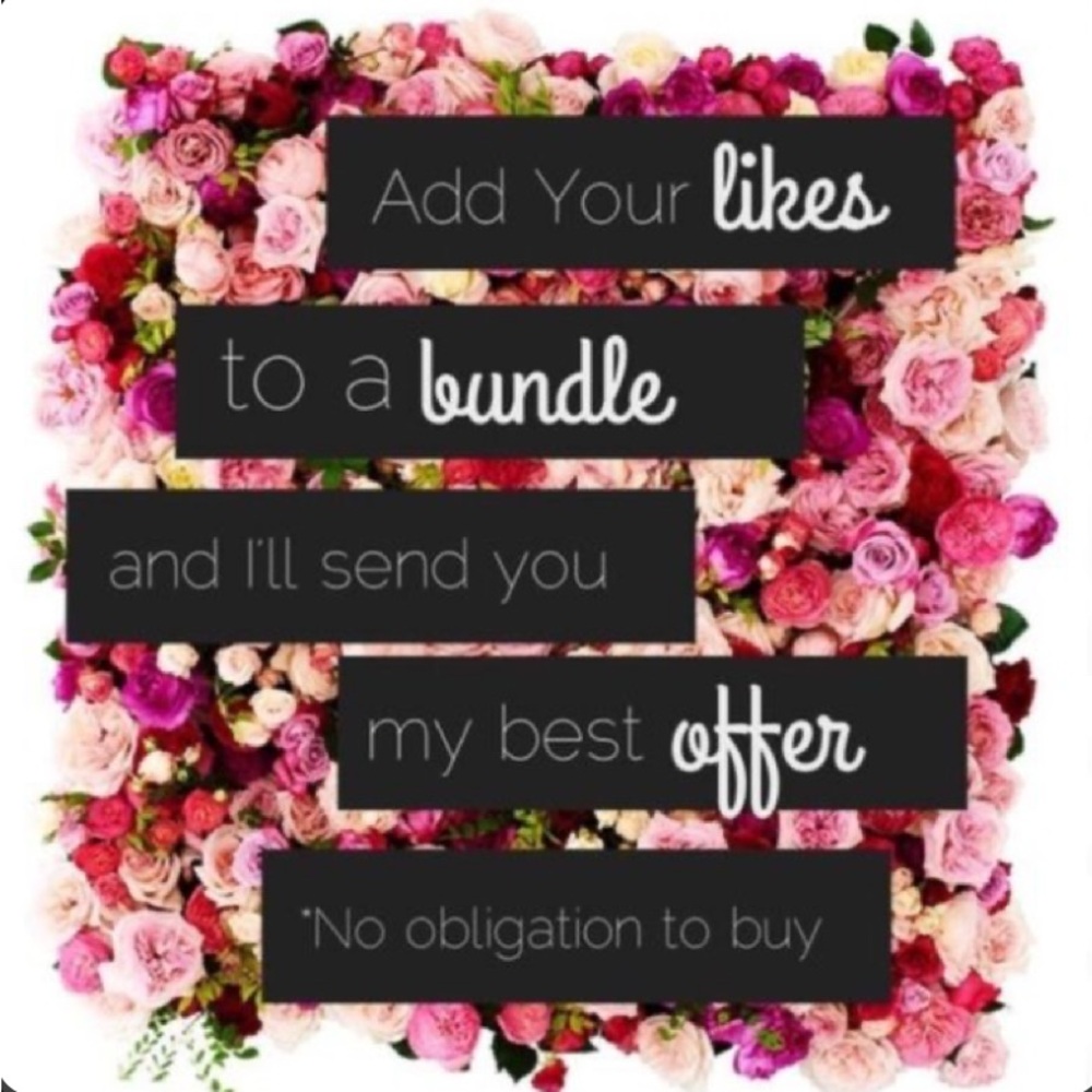 Make an offer on your favorite items!